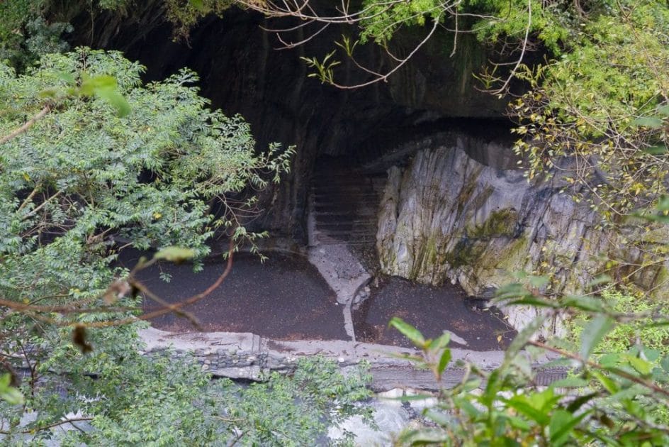 View from above of Wenshan Hot Spring