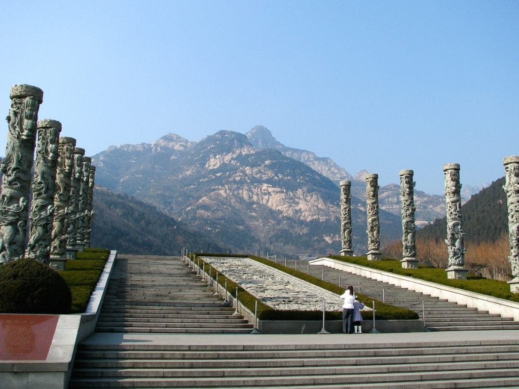 Starting point of the hike to Tai Shan. This is how to get to Taishan