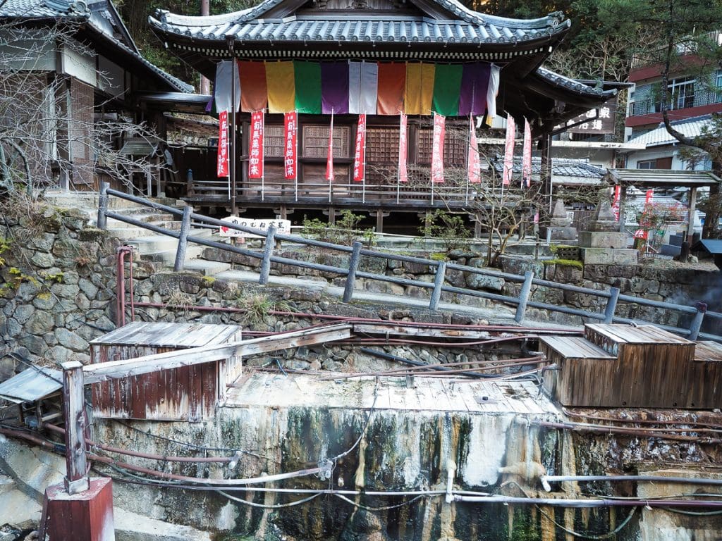 Toko-ji temple, Yunomine, Japan