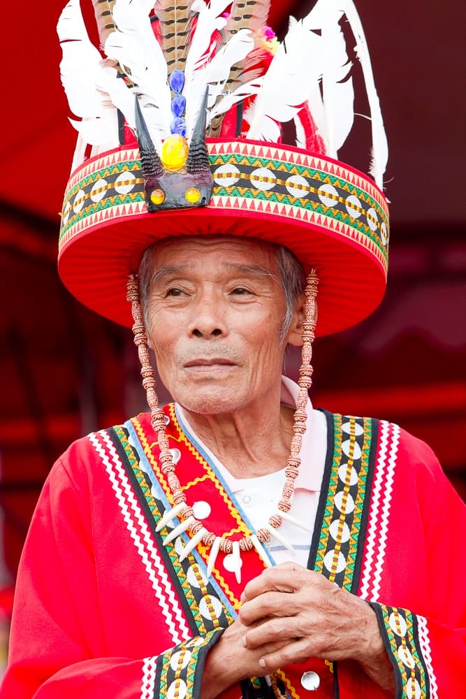 Aboriginal leader, aboriginal festival in Hualian, Taiwan