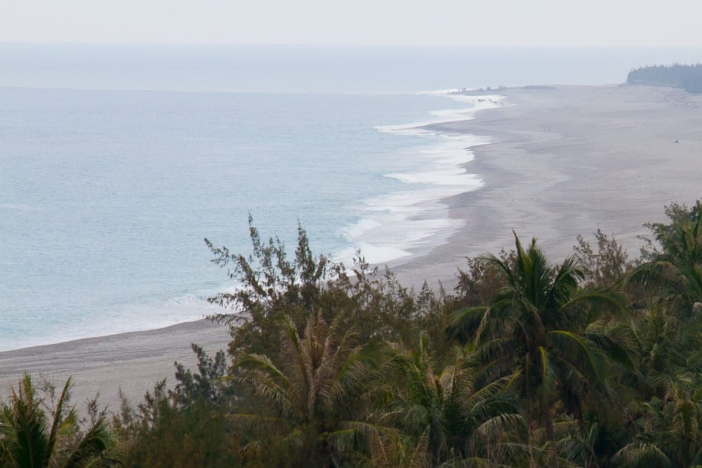 Taimali Beach, on the route from Taitung to Kenting