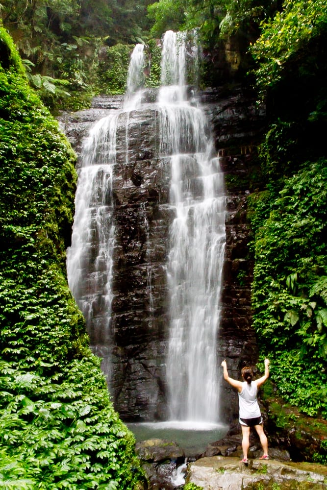 Yuemeikeng Waterfall in Jiaoxi, Yilan