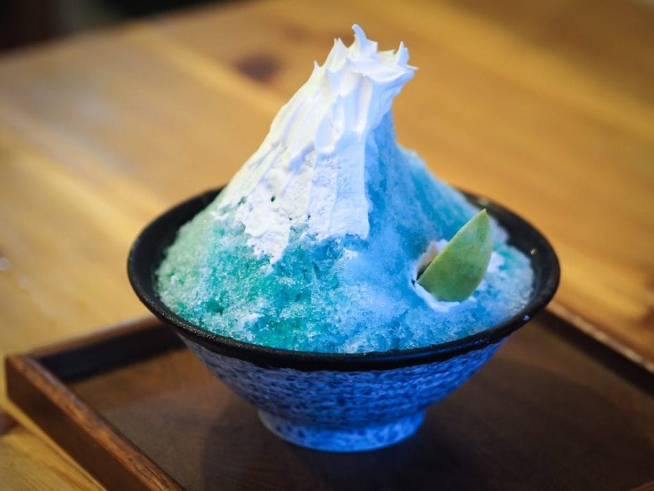 Shaved ice, one of the best things to eat in summer in taiwan