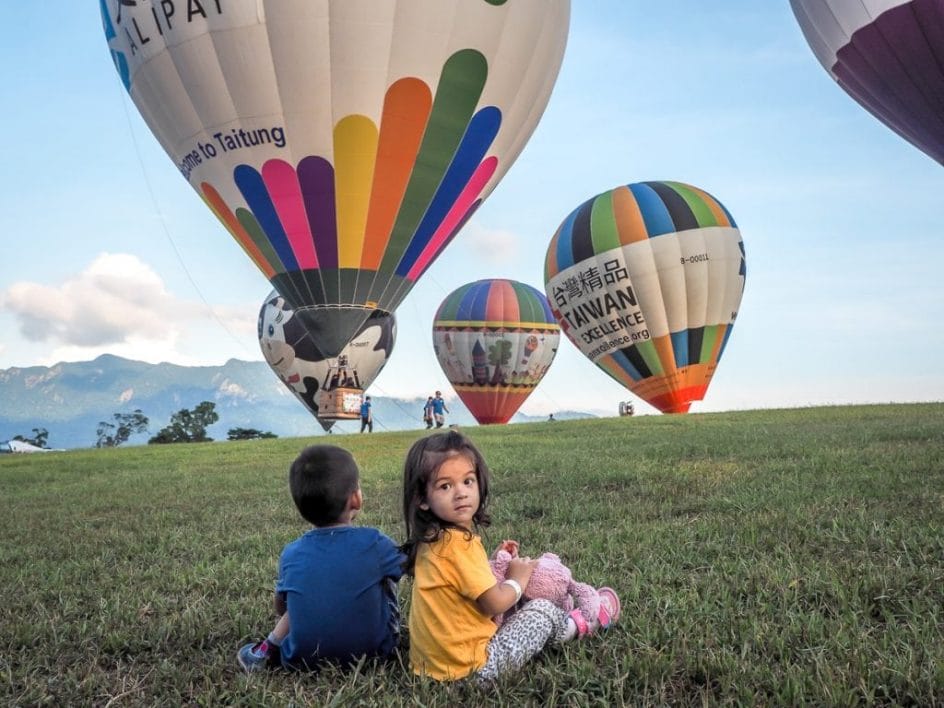 Taitung International Balloon Fiesta in Luye, Taiwan