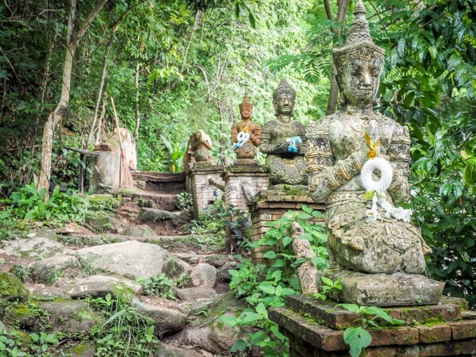 Monk's trail to Wat Pha Lat, Chiang Mai
