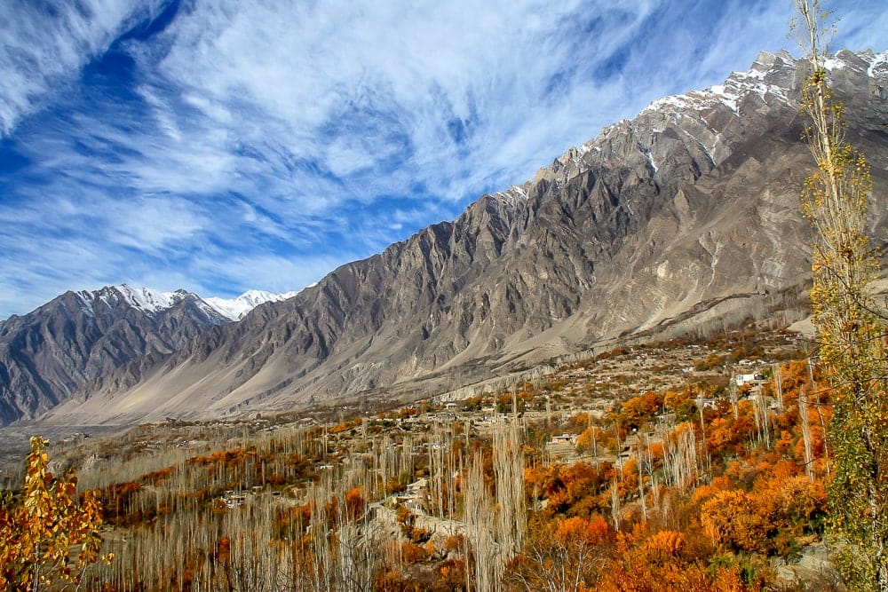 Mountain landscape in Pakistan