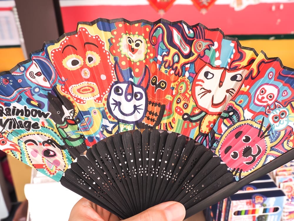 Fan for sale at Rainbow Village