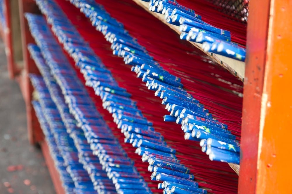 Rocket tower and Yanshui Fireworks Festival