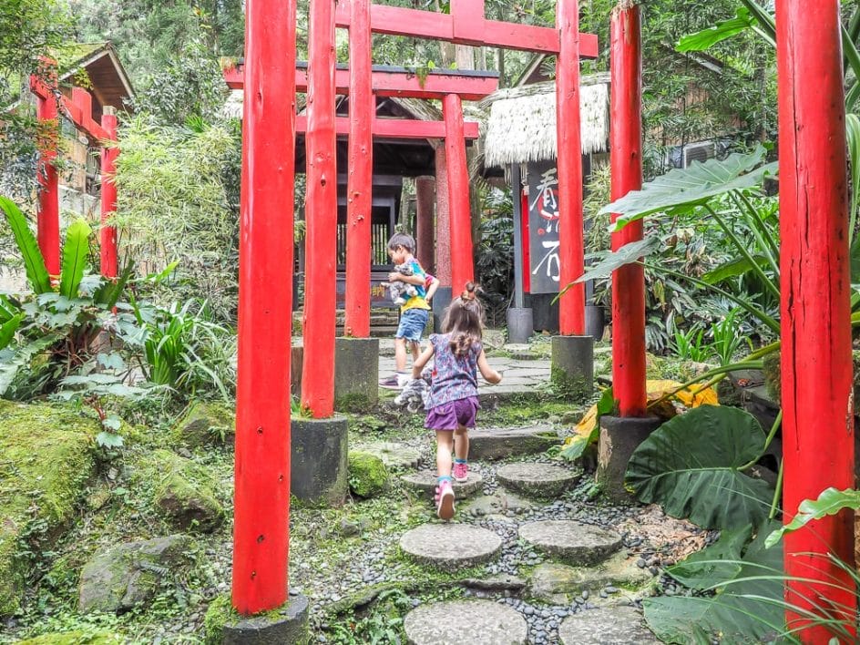Sun Moon Torii Trail at Xitou Monster Village