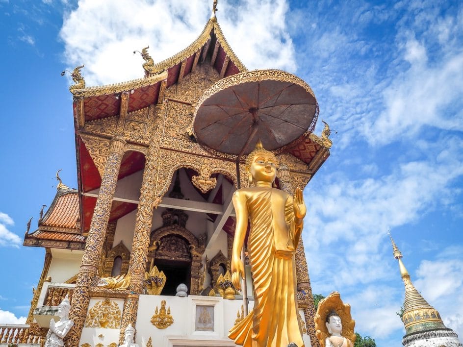 Assembly hall of Wat Buppharam, Chiang Mai
