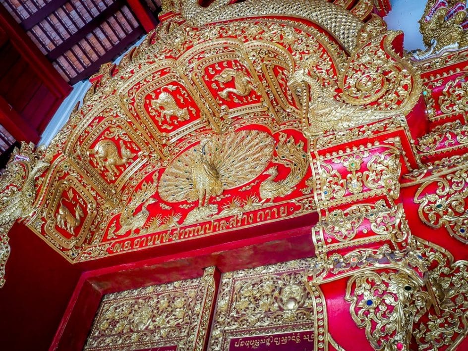 Wat Ku Tao, a Burmese temple around Chiang Mai