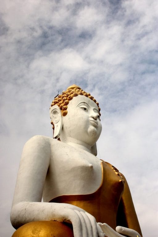 Big Buddha at Wat Phra That Doi Kham, Chiang Mai