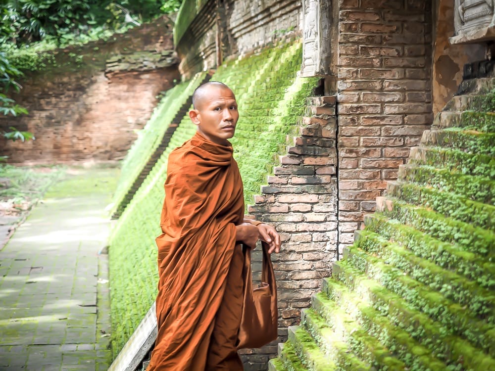 Wat U Mong, a forest temple in Chiang Mai