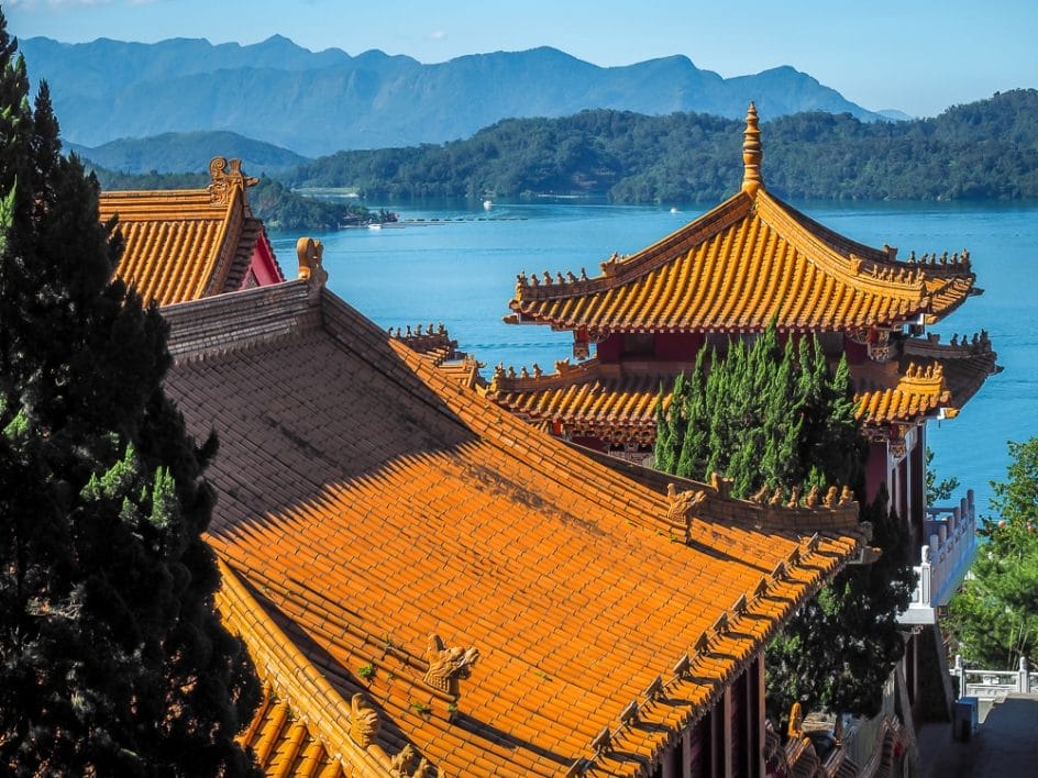 Sun Moon Lake, which can even be visited in one day from Taipei