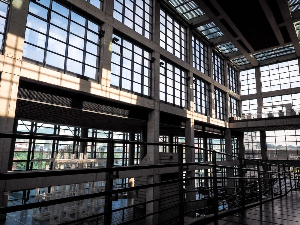 Interior of Yingge Ceramics Museum