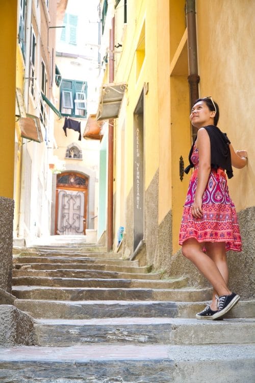 We loved strolling the alleys and staircases on our honeymoon in Cinque Terre