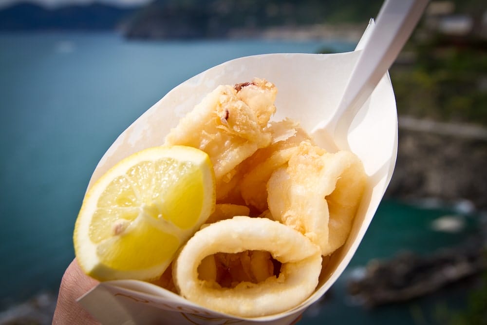 Calamari, Cinque Terre