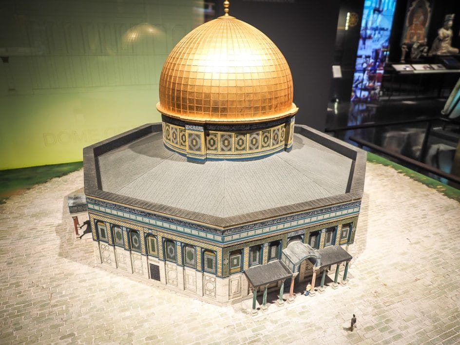 Dome of the Rock miniature at the Museum of World Religions Taipei