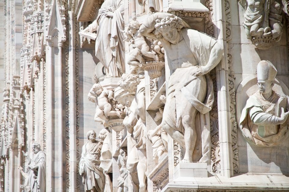 Duomo di Milano reliefs