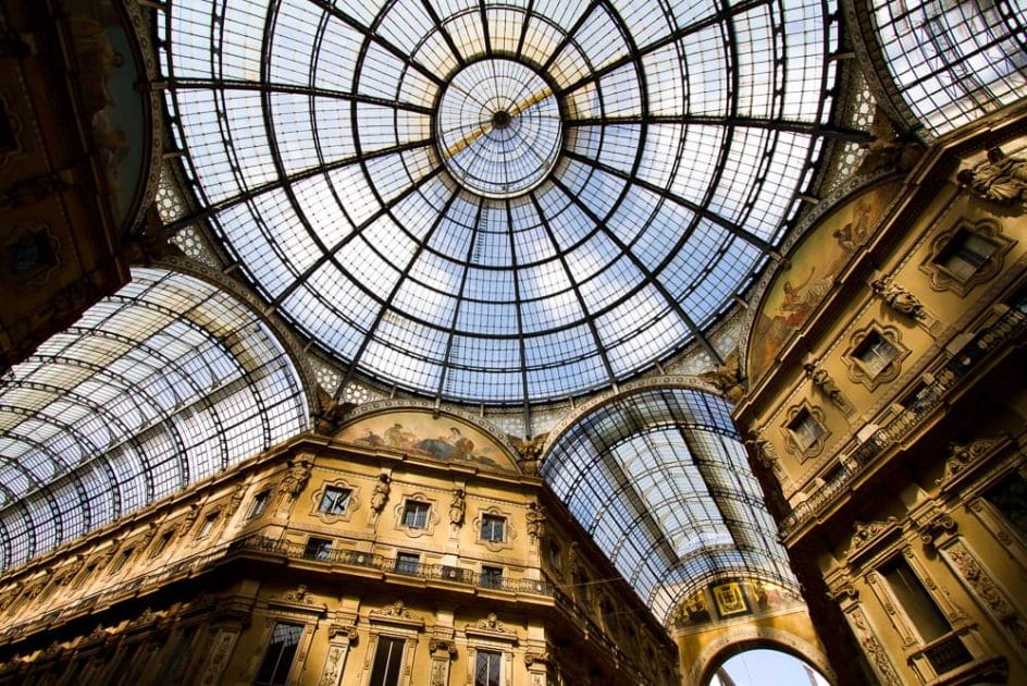 Galleria Vittorio Emanuele II ceiling