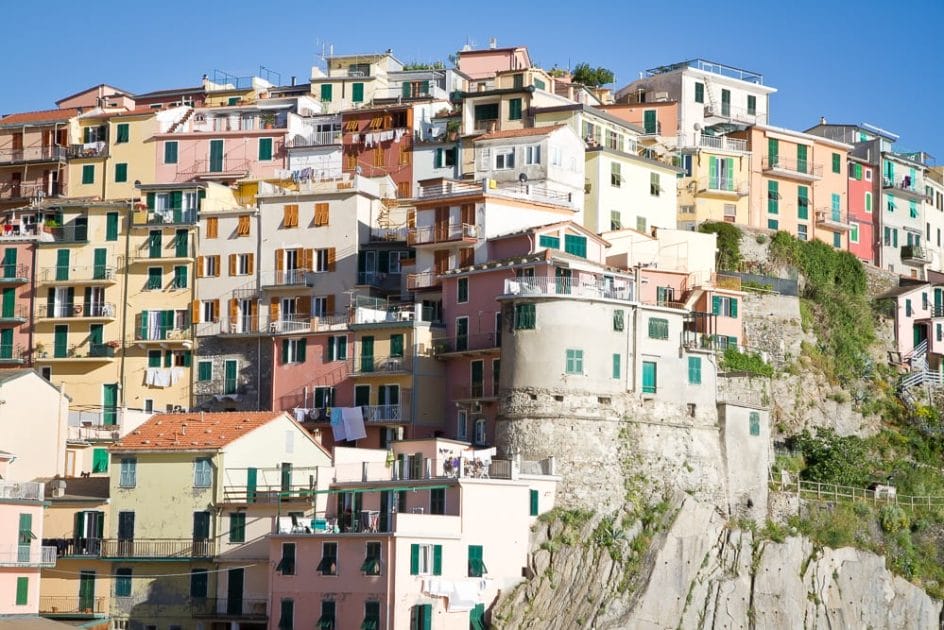 Manarola, Cinque Terre, perfect place for a honeymoon in Italy