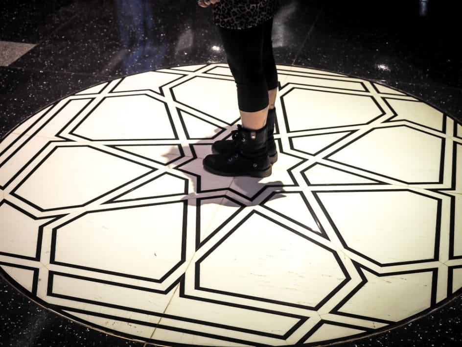 Floor tiles, Taiwan Museum of World Religions 