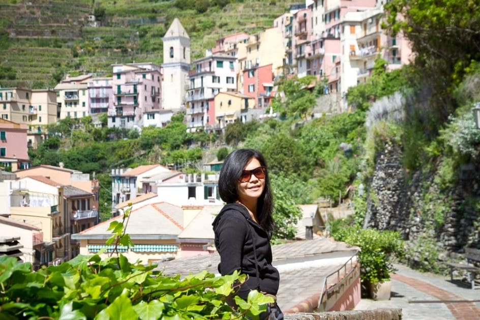 We saw few other tourists on our honeymoon in Cinque Terre