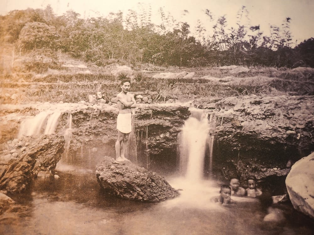 Beitou hot spring creek before development