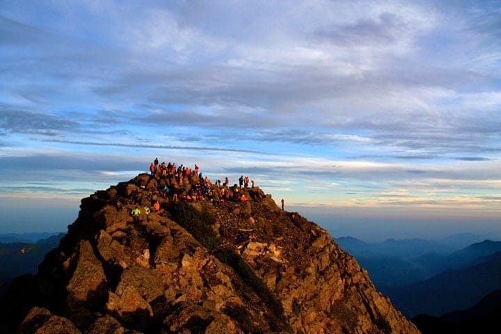 Peak of Yushan (Jade Mountain), Taiwan