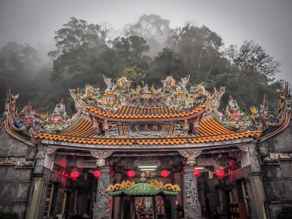Futian Temple, Lion's Head Mountain
