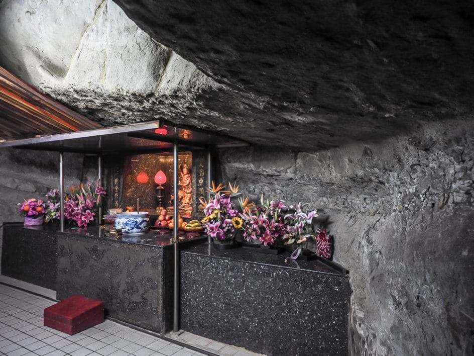 Cave shrine at Sheli Temple, Lion's Head Mountain