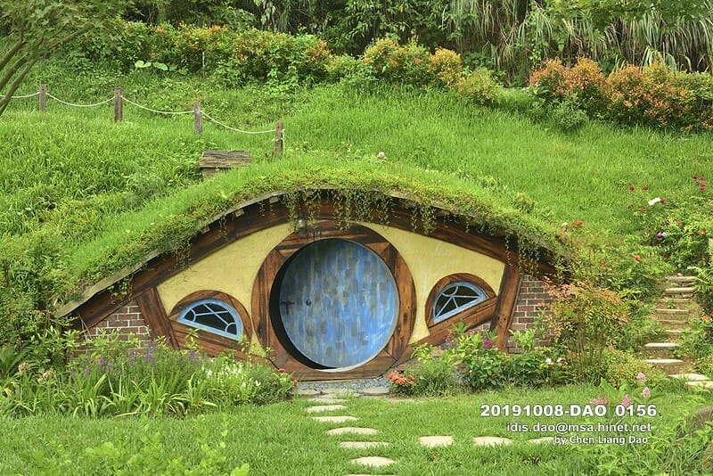 A hobbit house in Miaoli Taiwan