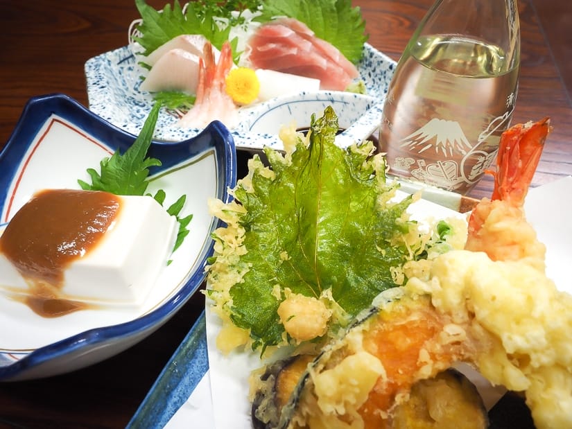 Minshuku Murahamasou guesthouse meal