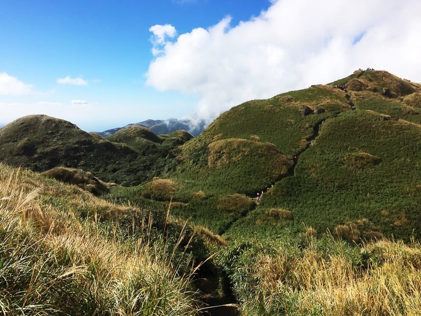 Qixingshan Peak hike (Seven Star Mountain), Yangminshan, Taipei