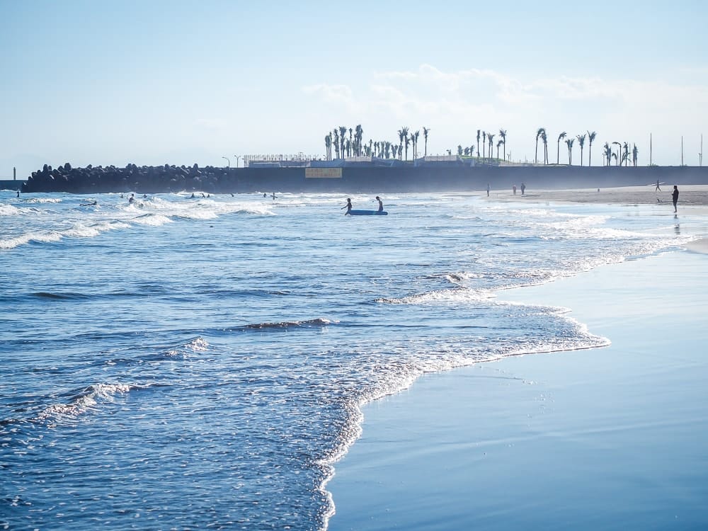 Wai Ao surfing beach, Taiwan