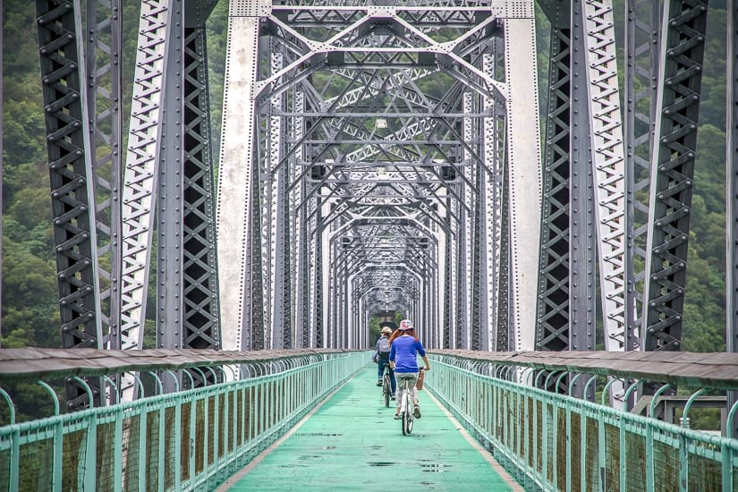 Houfeng Cycling route, a famous cycling trail in Taichung