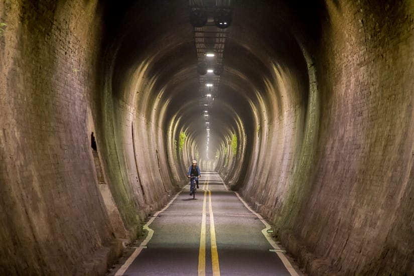 #9 Tunnel on the Houfeng Bikeway, on the Houfeng Bikeway