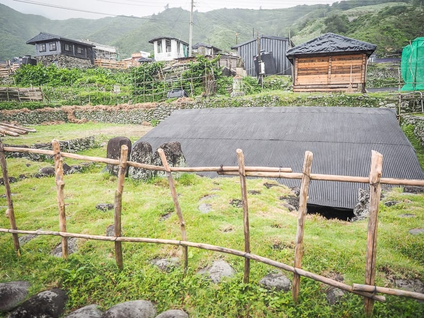 Staying in an underground house on Lanyu (Orchid Island)