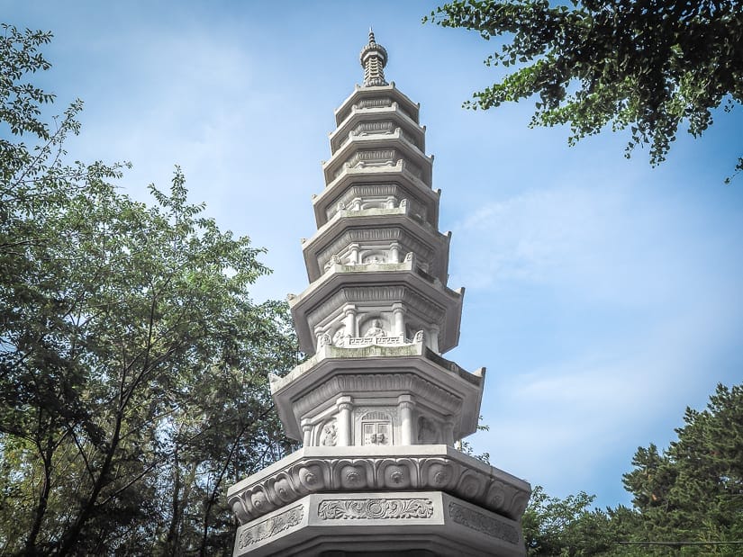 Pagoda at Haedong Yonggungsa Temple, Busan