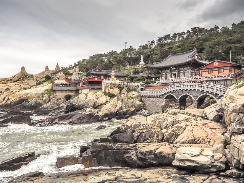 Haedong Yonggungsa temple, Busan at sunrise