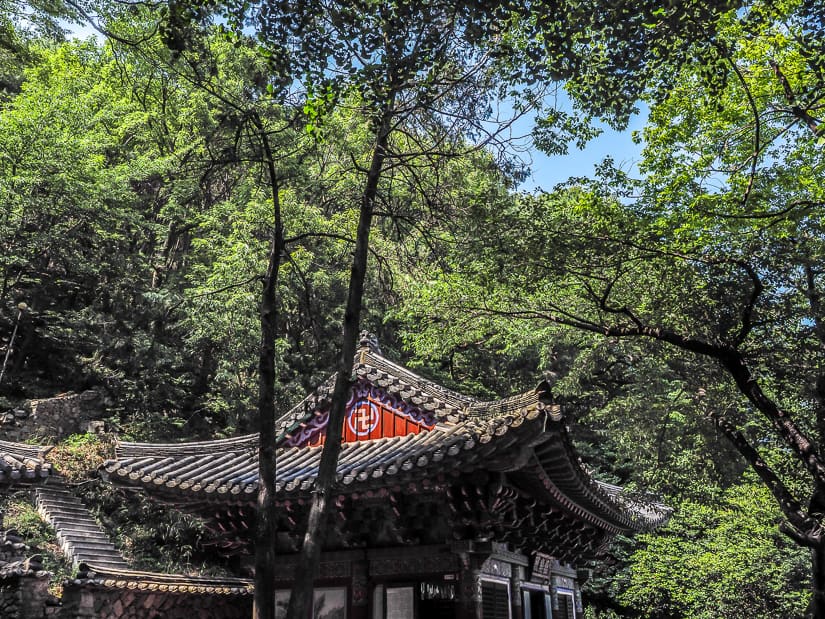 Second level of Seonamsa Temple, Busan
