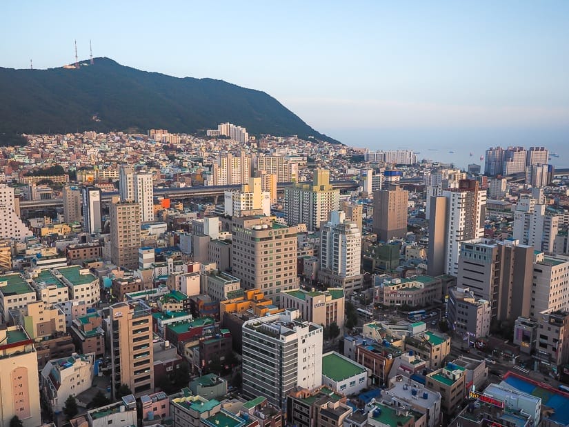 Yeongdo Island, Busan at sunset