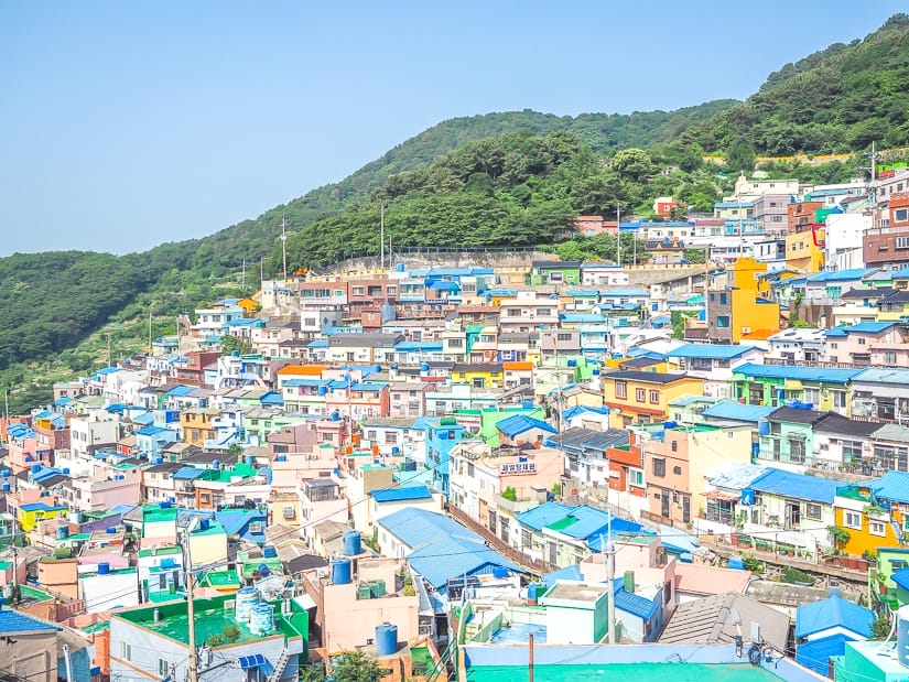 One of the best views of Gamcheon Culture Village