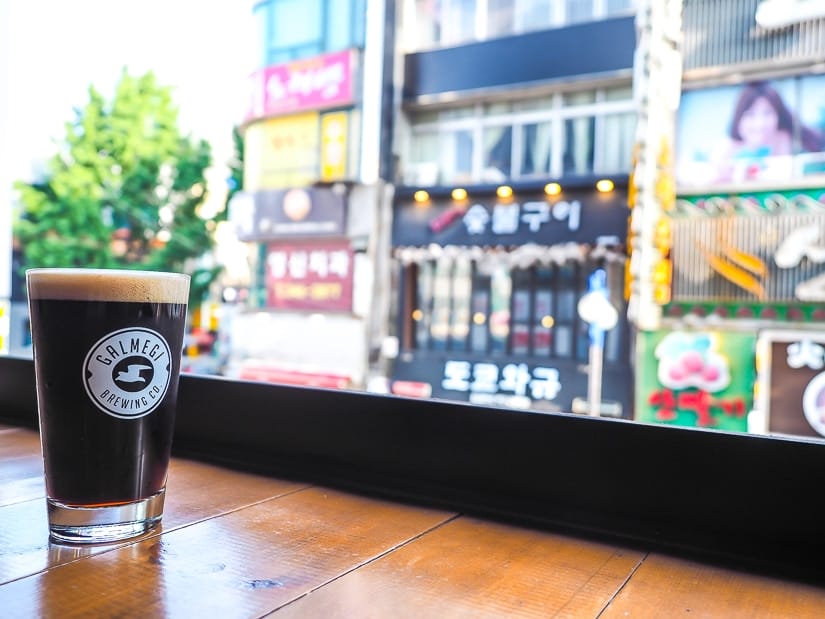 Galmegi Nampo, one of the best places to have craft beer in Busan