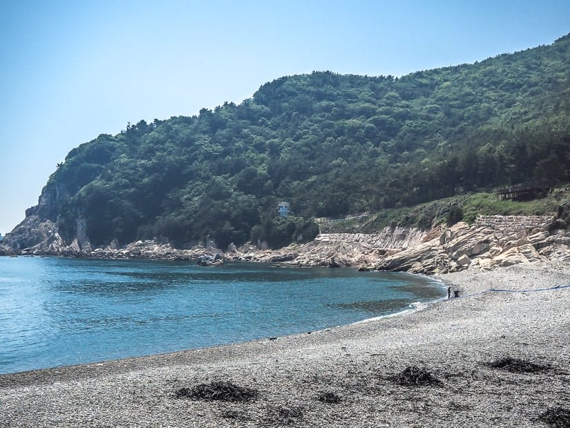 Gamji beach, Yeongdo Island, Busan