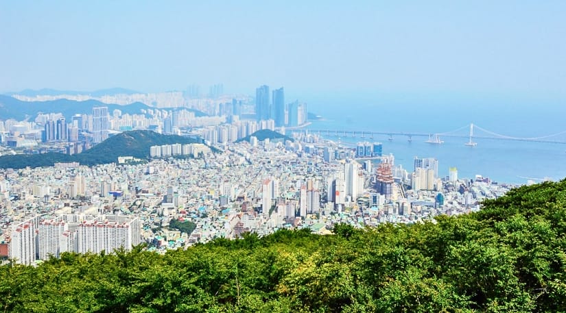 View of Busan from Geumnyeonsan