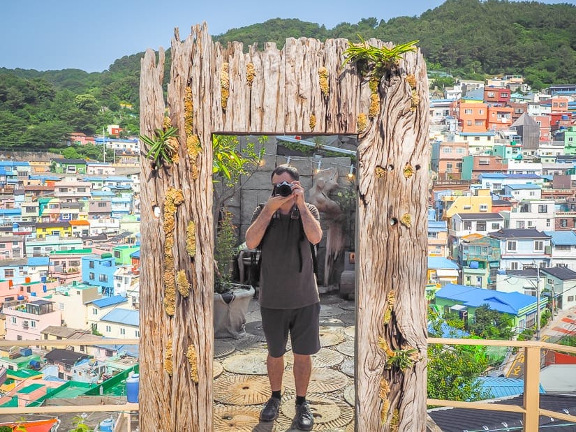 Selfie of me at Gamcheon Village