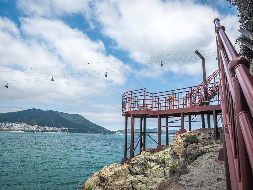 Songdo ocean walkway to Amnam Park, an off-the-beaten-track Busan sight