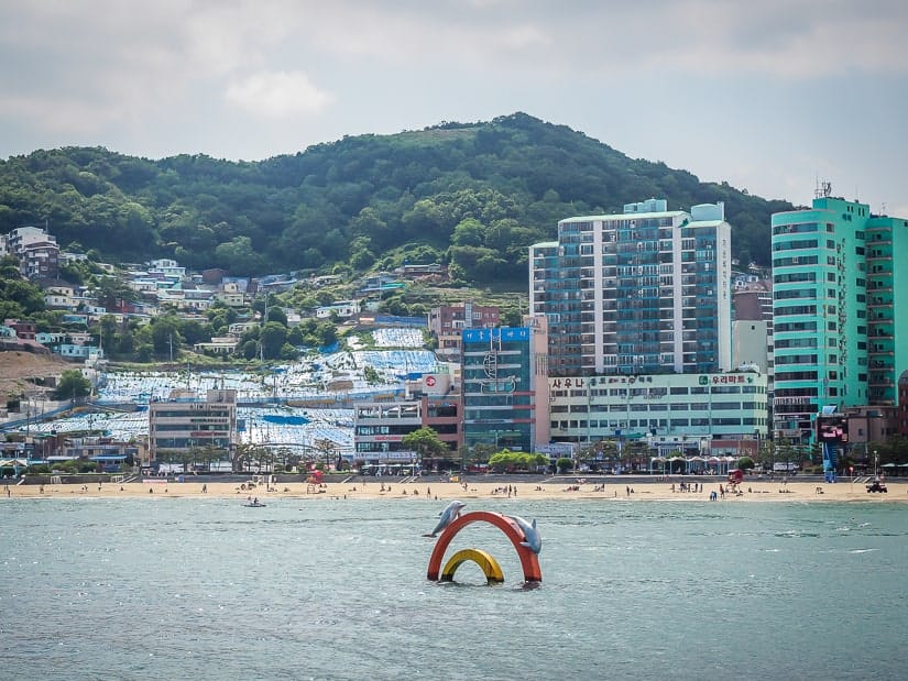 Songdo Beach, yet another of the most popular beaches in Busan