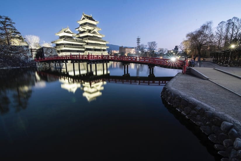 Matsumoto Castle in Winter
